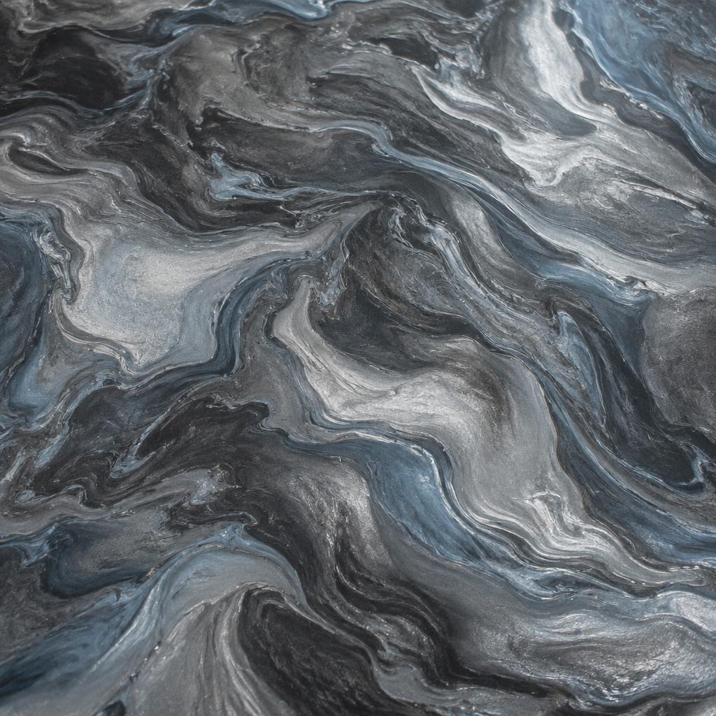 Representative metallic epoxy texture